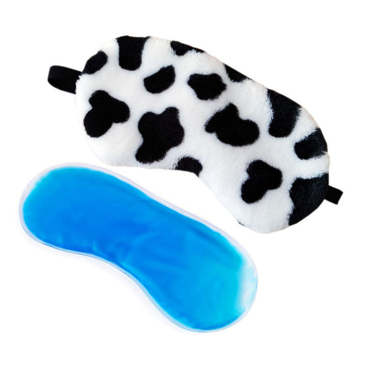 Women's soft plush sleep mask with ergonomic padding and elastic comfort band Stornfield