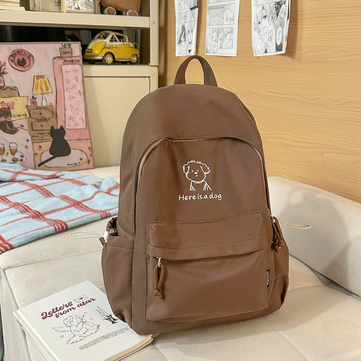 Playful Illustrated Casual Backpack Stornfield
