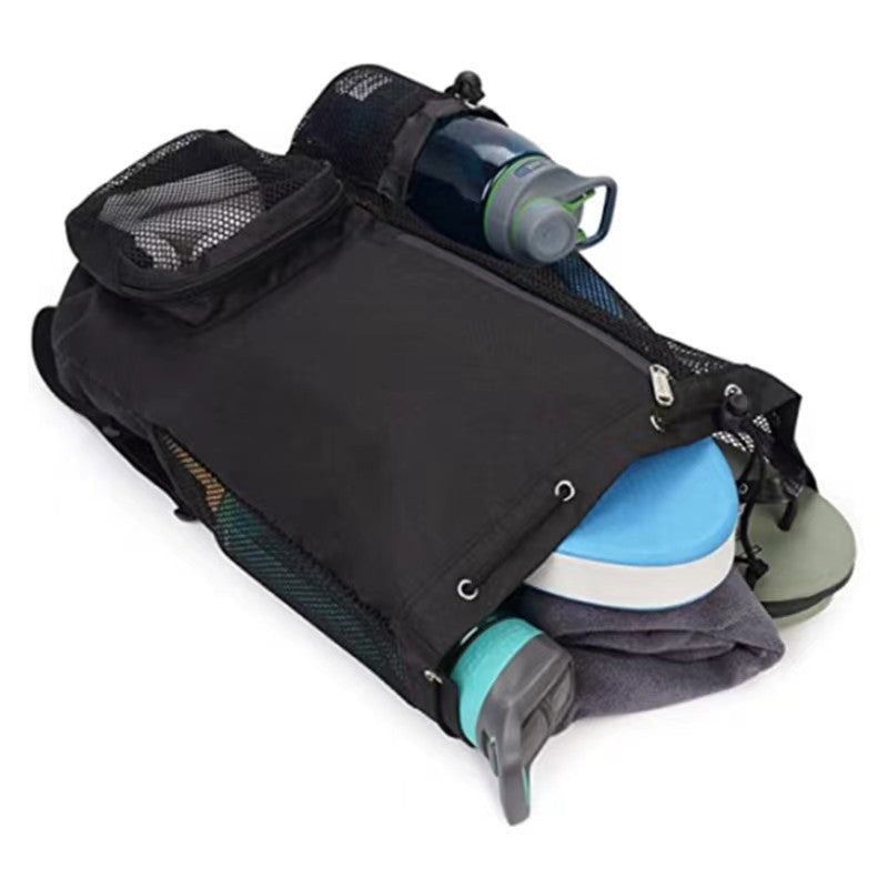 Sporty backpack with practical mesh pockets Stornfield