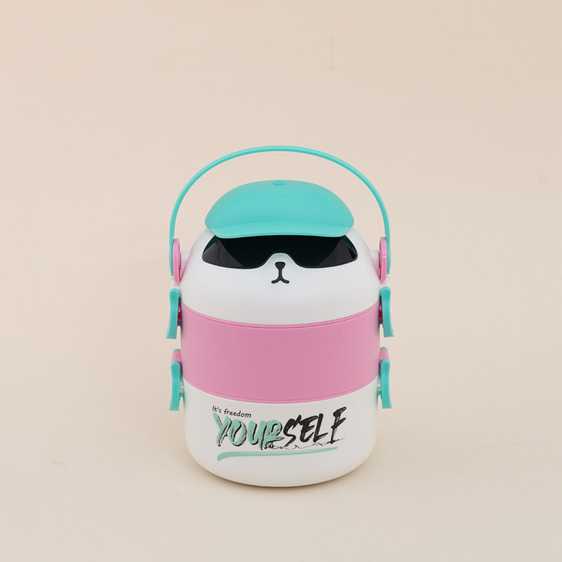Cute Animal-Themed Food Carrier