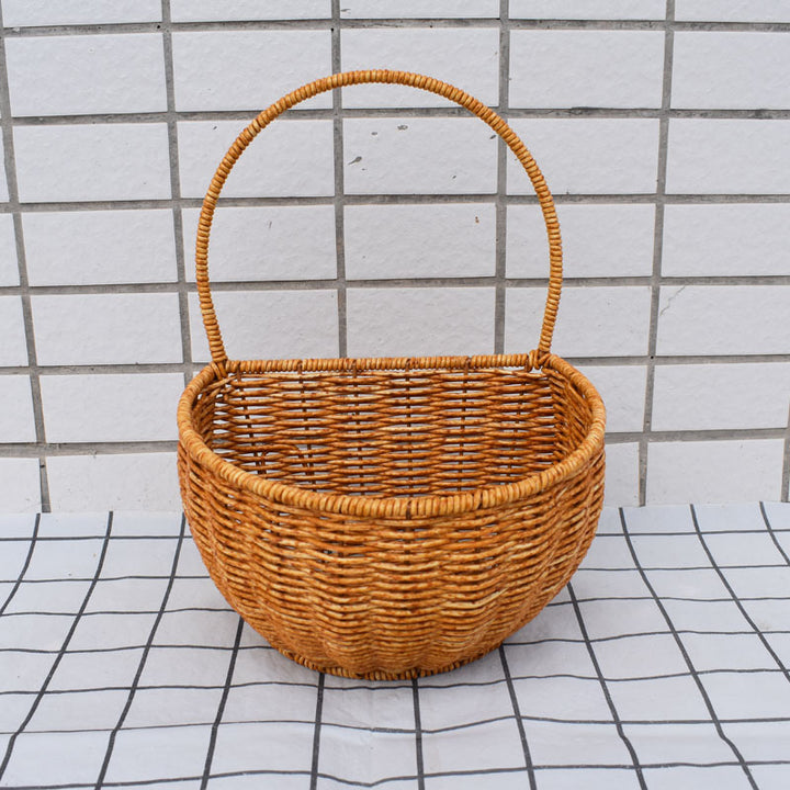 Handcrafted Storage Wicker Basket Stornfield
