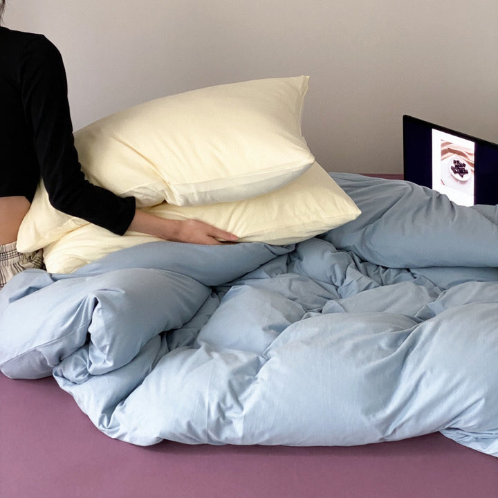 Deep-Pocket Stretch Jersey Fitted Sheet