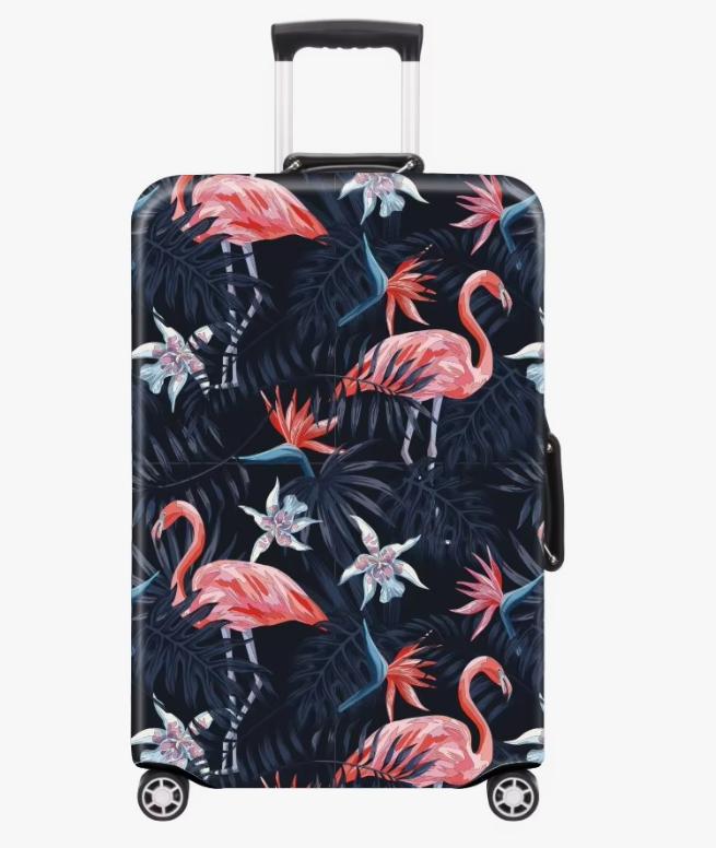 Unisex nan elastic suitcase cover with 3D dog design for trolley, stretchy and scratch-resistant Stornfield