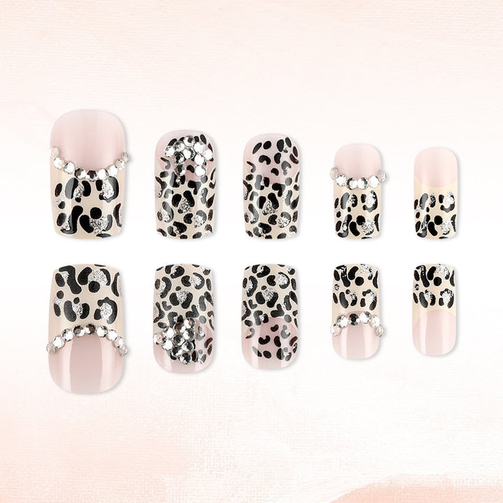 Decorative Nail Art With Crystal Accents Stornfield