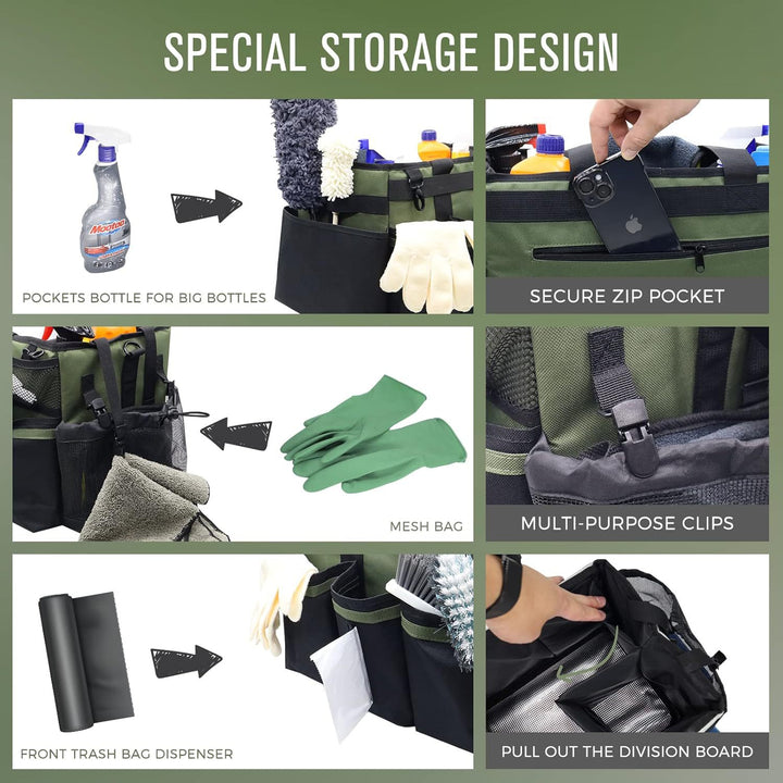 Multifunctional Organizer Bag with Compartments Stornfield