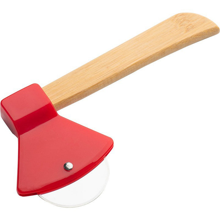 Pizza cutter with ergonomic wooden handle Stornfield