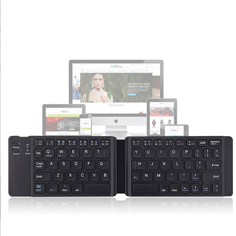 Folding Portable Bluetooth Keyboard Stornfield