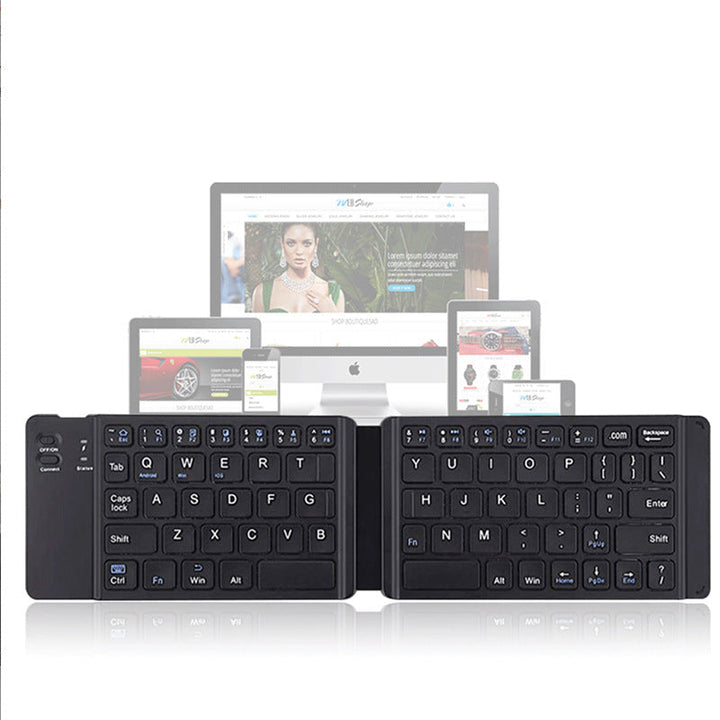 Folding Portable Bluetooth Keyboard Stornfield