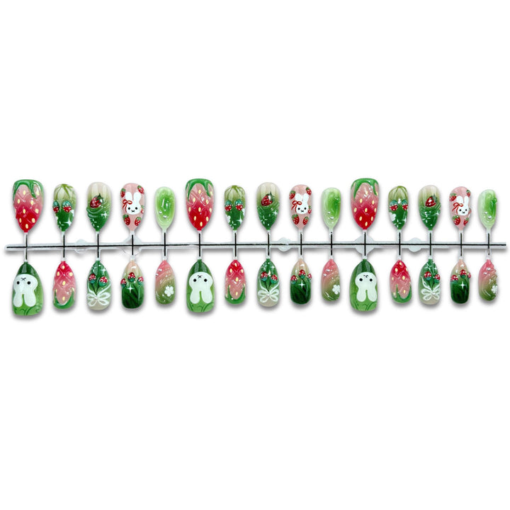 Decorative Nail Art Press-On Set 1790745924