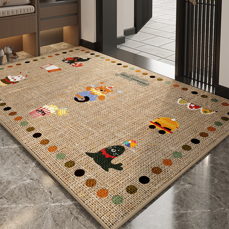Geometric Patterned Welcome Mat