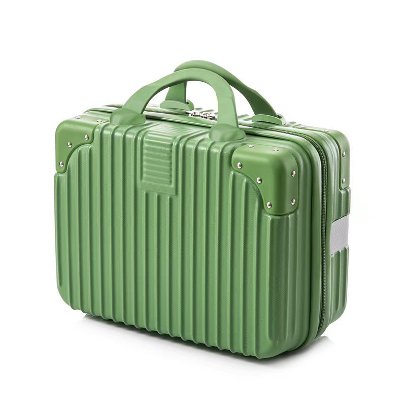 hard-shell cosmetic travel case with double top handles and reinforced corner protectors Stornfield