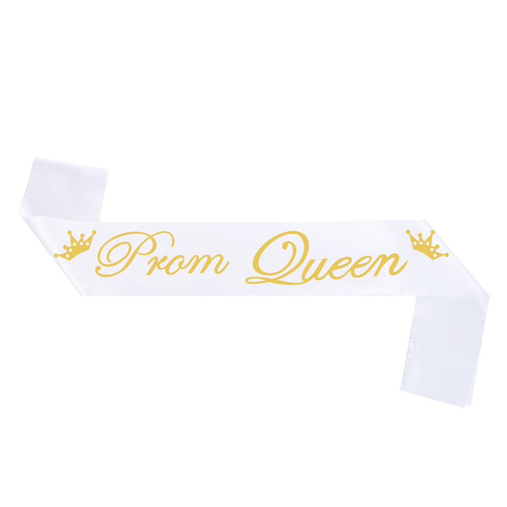 Ladies crown with festive sash set Stornfield