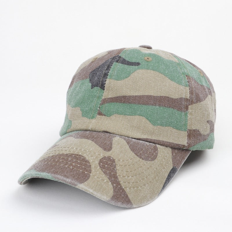 Unisex Camo Print Adjustable Baseball Cap Stornfield