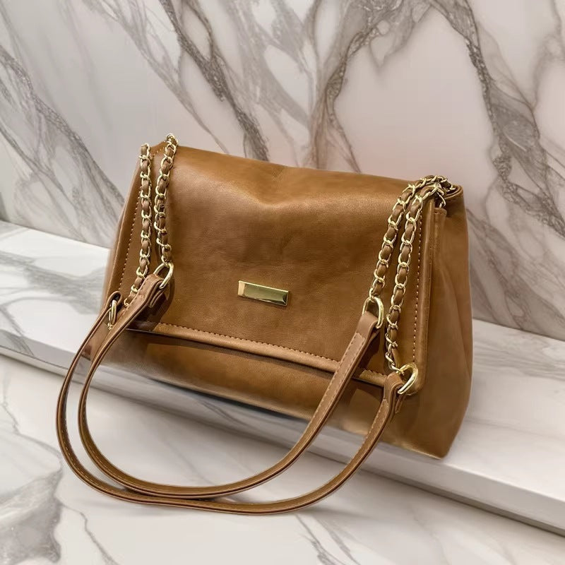 Chain Handle Handbag