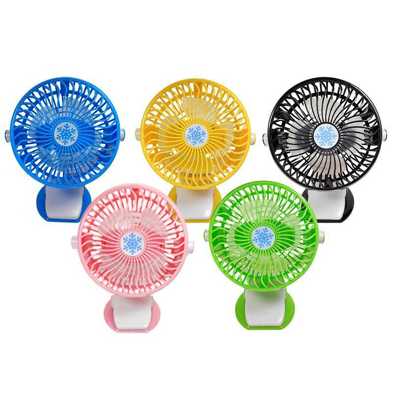 Portable table fan with adjustable tilting angle and quiet operating mode Stornfield