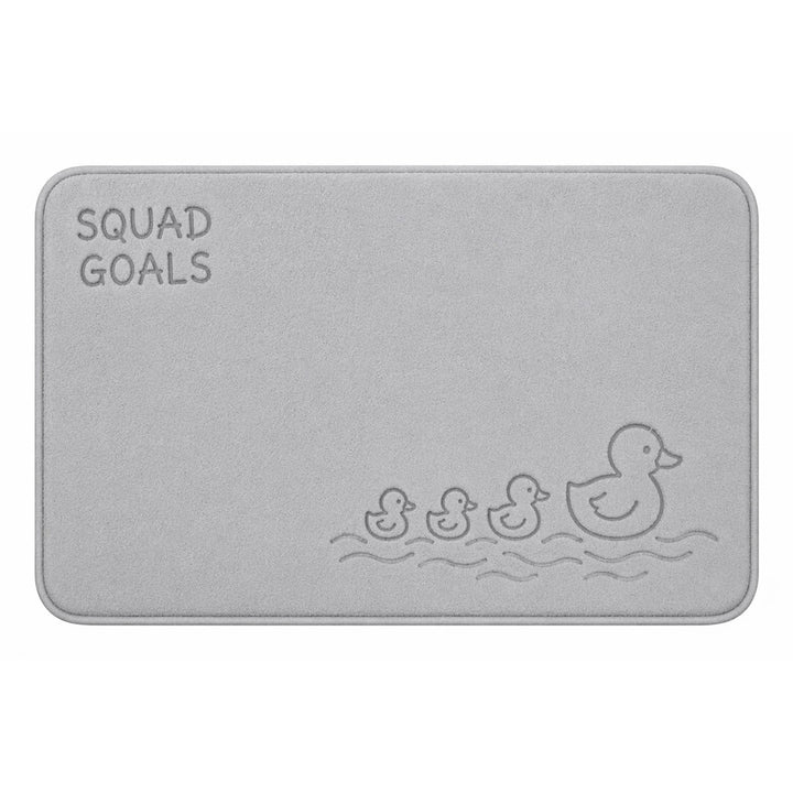 Cartoon-Themed Bathroom Mat