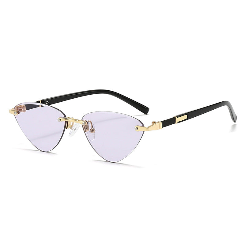 Ladies fashionable Cat-Eye sunglasses with elegant metal frame Stornfield