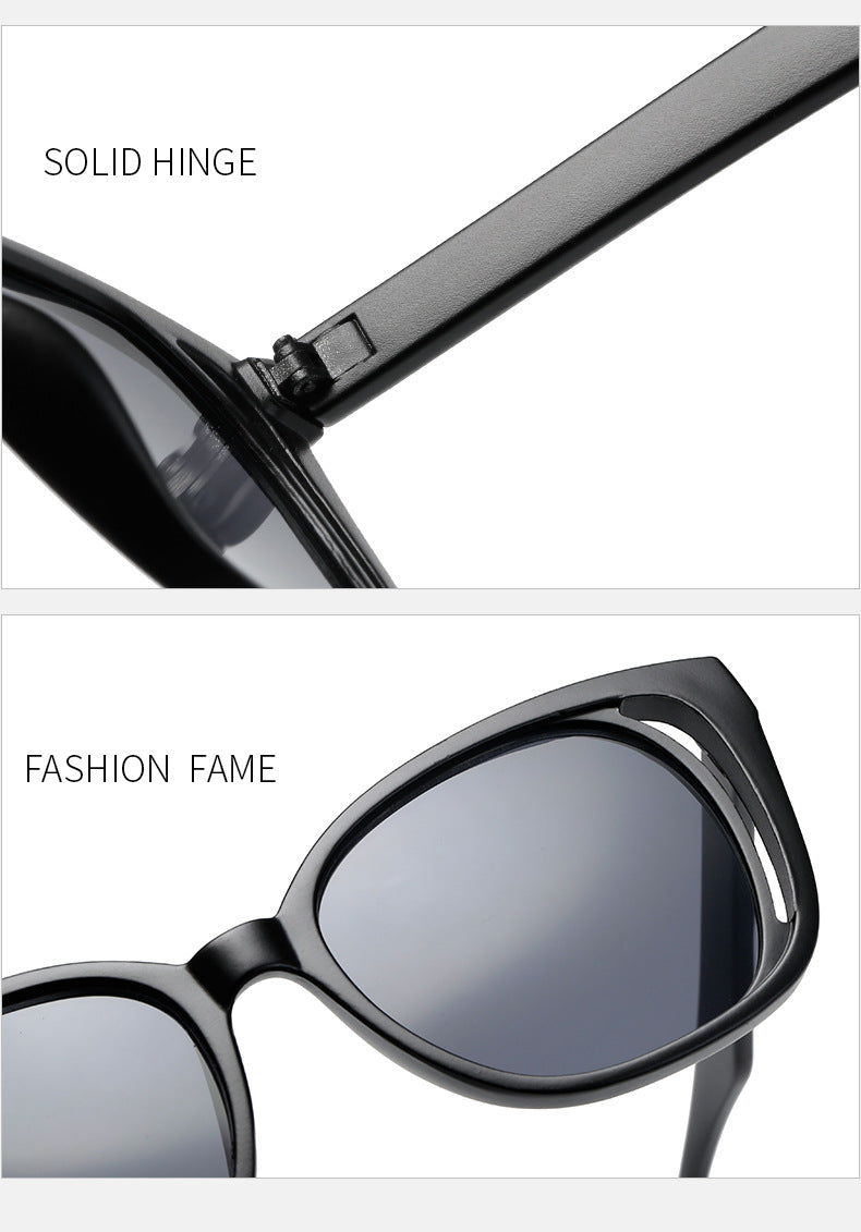 Ladies stylish cat-eye sunglasses with sturdy frame Stornfield