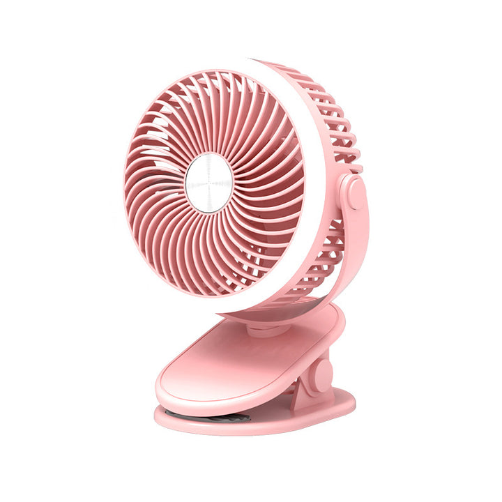 Unisex Compact Table Fan with Flexible Clamp Attachment Stornfield