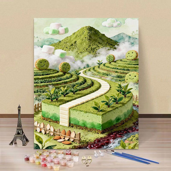 Fantasy Landscape DIY Paint by Numbers Art Kit Stornfield