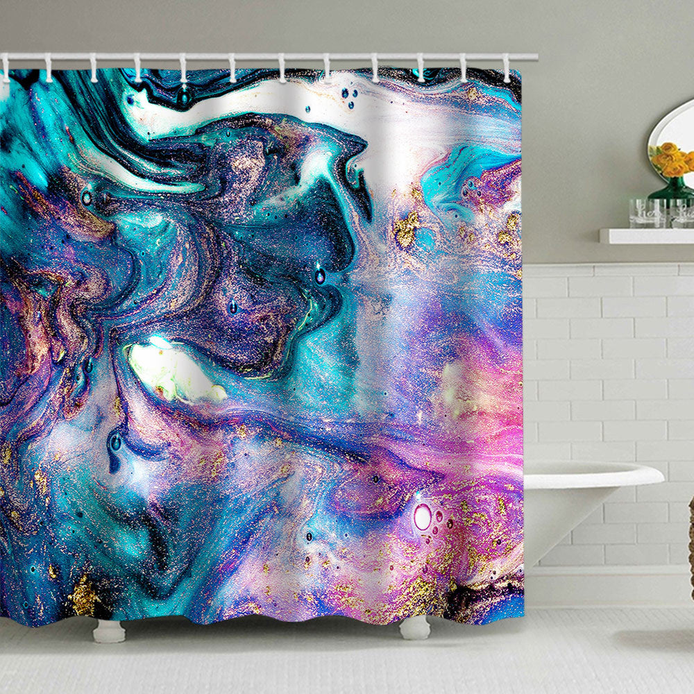 Artistic Marble Design Shower Curtain Stornfield