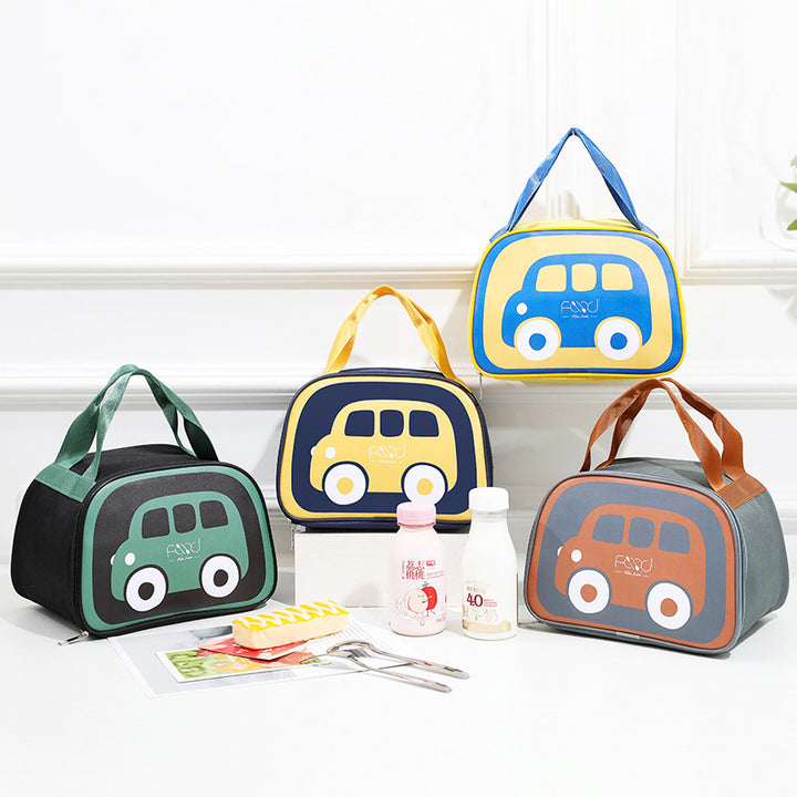 Insulated Lunchbox with Fun Vehicle Design Stornfield