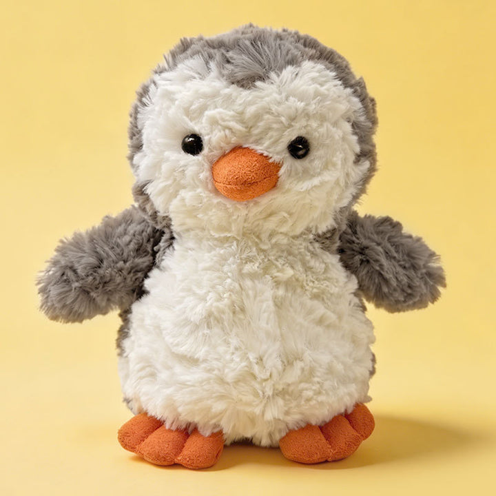 Plush Sitting Duck Soft Toy with Ultra-Soft Faux Fur and Bean-Fill Body Stornfield