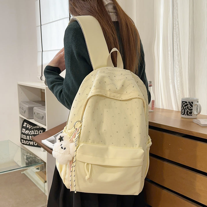 Backpack with Cute Star Design and Practical Storage Stornfield