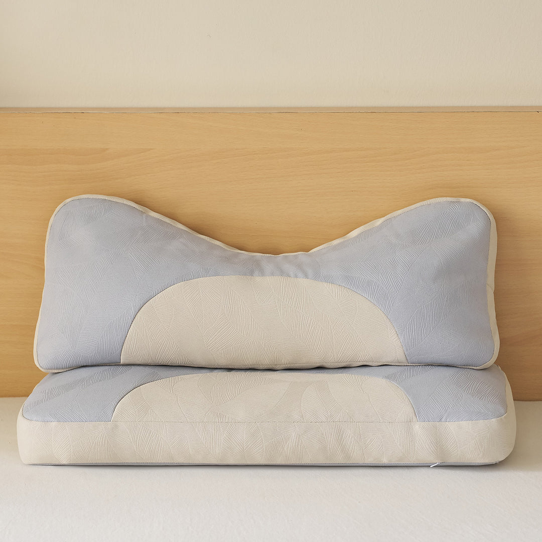 Ergonomic neck roll pillow with innovative pressure relief Stornfield