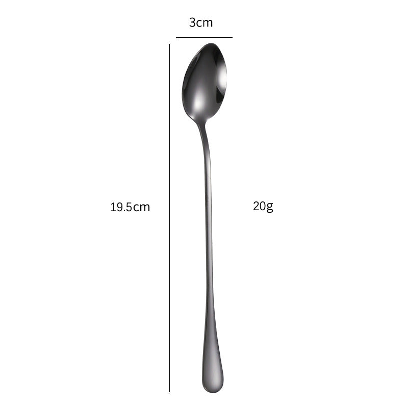 Elegant teaspoon with polished gold surface Stornfield