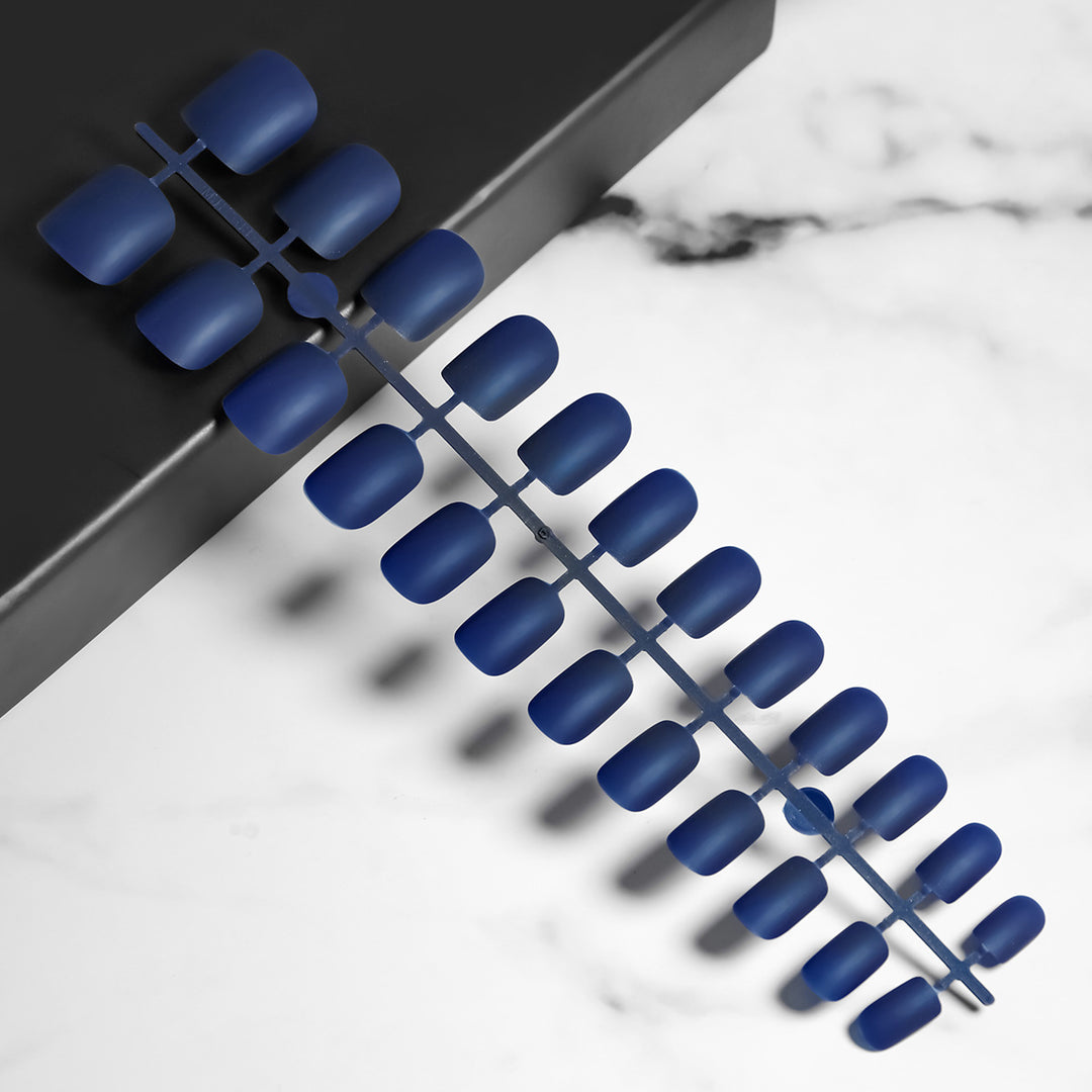 Matte Finish Press-On Nail Tips Stornfield