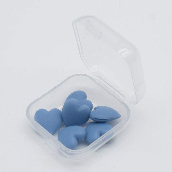 Heart-Shaped Silicone Keychain Holders Stornfield