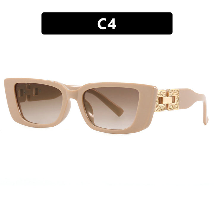 Women's trendy oversized sunglasses with unique leopard print Stornfield