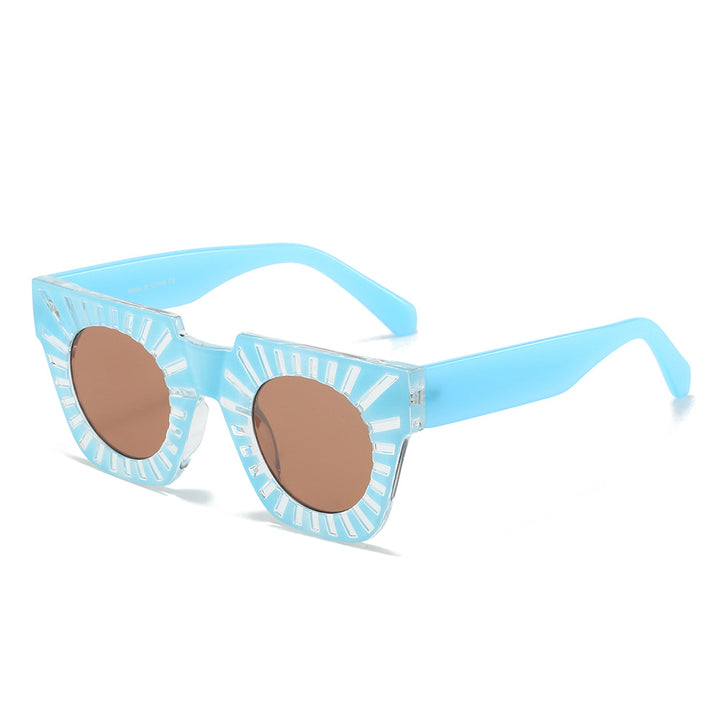 Ladies Fashion Sunglasses with Creative Geometric Frame Stornfield