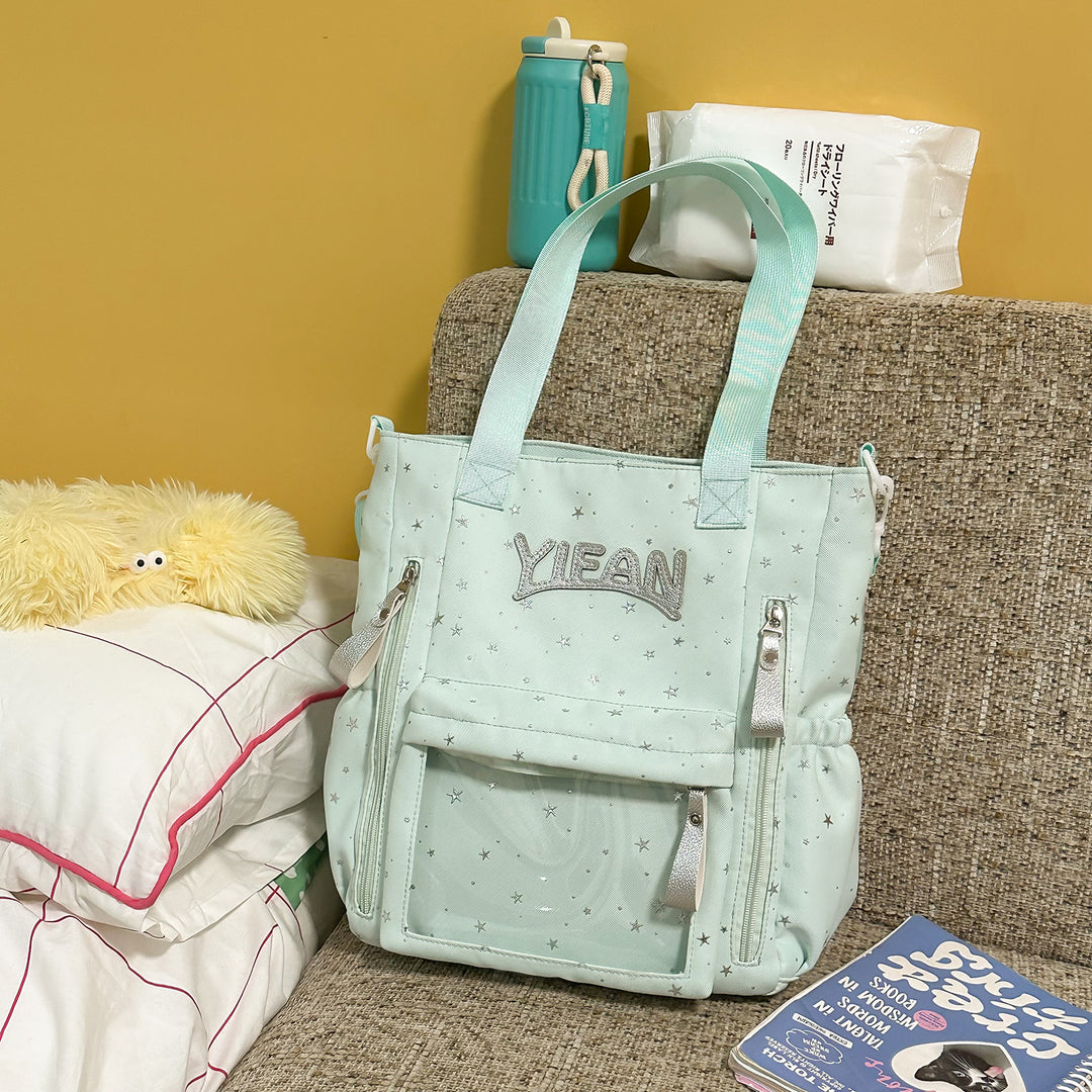 Lightweight Multi-Pocket Casual Tote Bag Stornfield