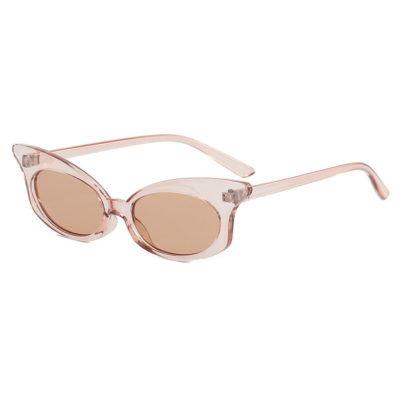 Women Cat-Eye Sunglasses with Transparent Frame and UV Protection Stornfield