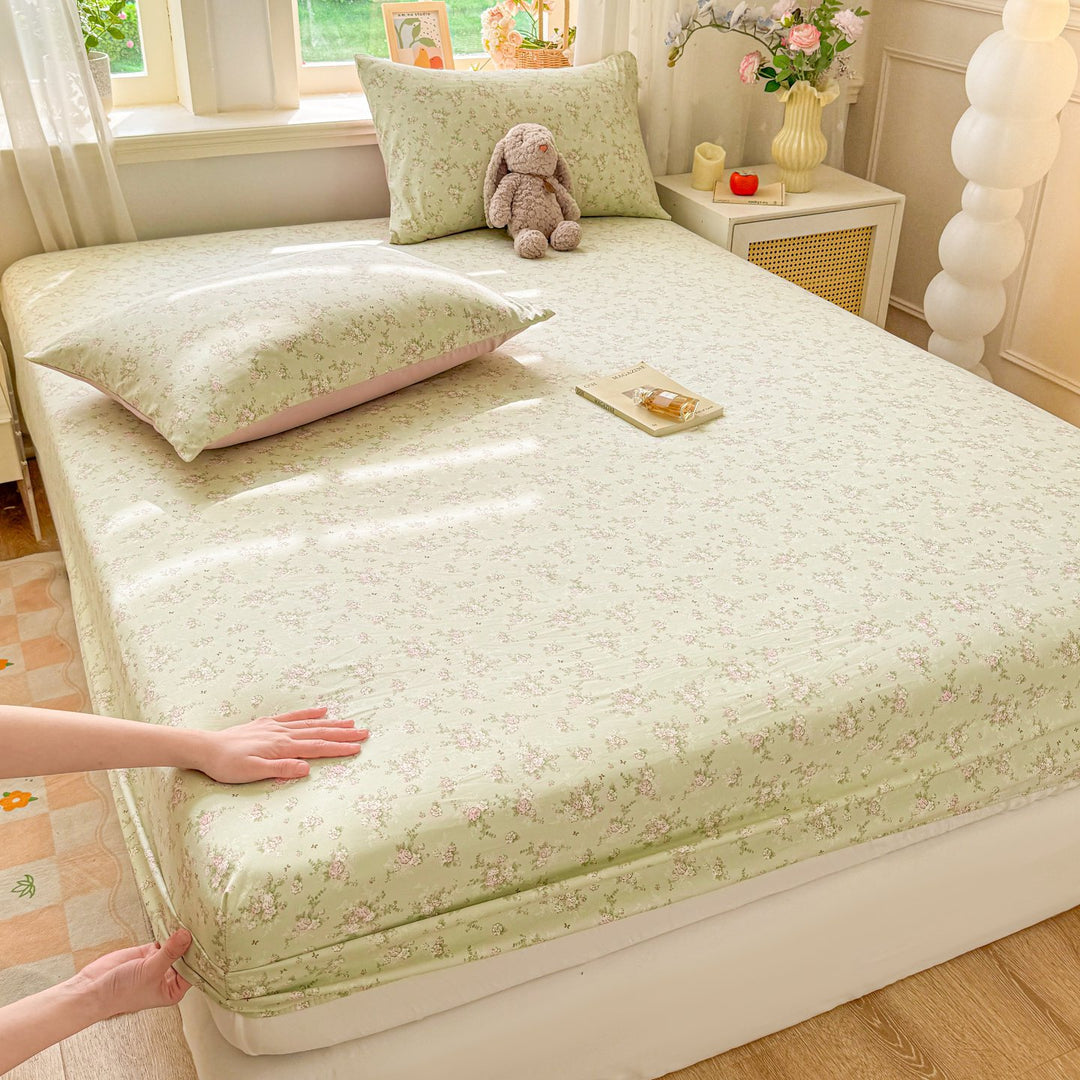 Soft Cotton Polka Dot Fitted Sheet