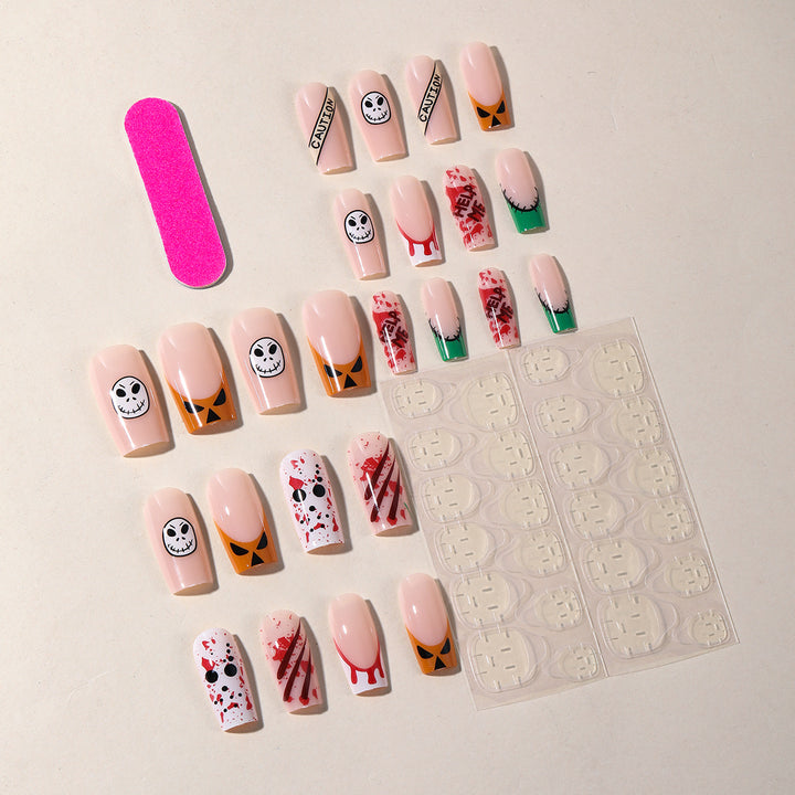 Spooky Themed 3D Nail Art Extensions Stornfield
