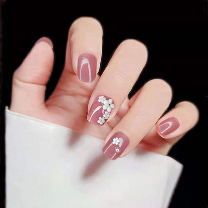 Artificial nail tips with bow design Stornfield