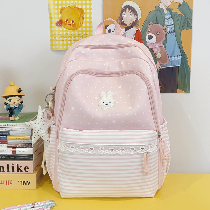 Cute Decorative Bunny-Ear Design Backpack Stornfield