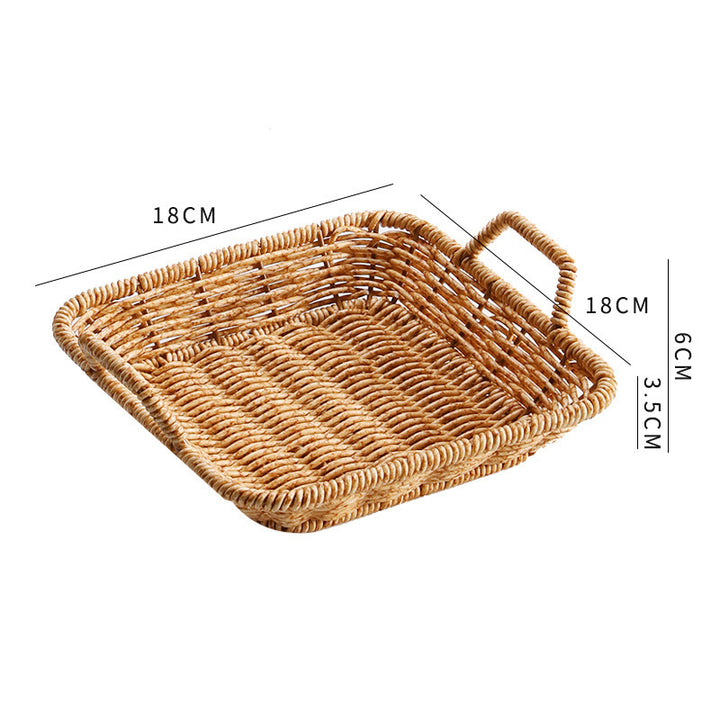 Rectangular Woven Storage Basket Stornfield