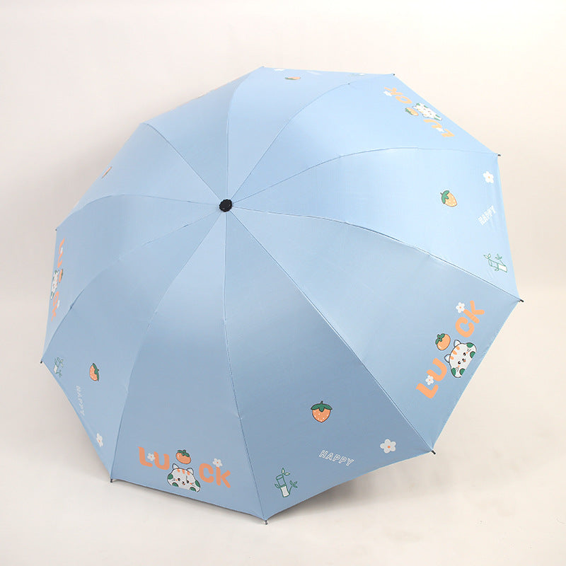 Women's Foldable Umbrella with Colorful Design Stornfield