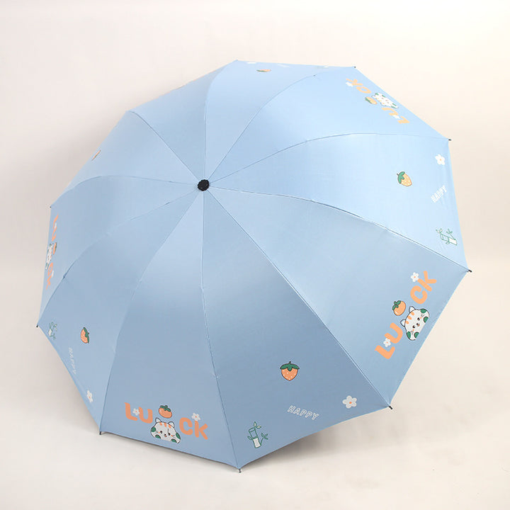 Women's Foldable Umbrella with Colorful Design Stornfield