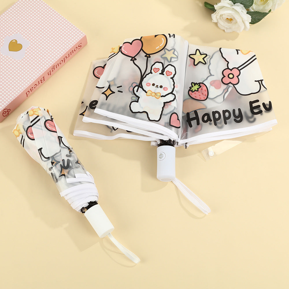 Women folding umbrella with cute animal design Stornfield