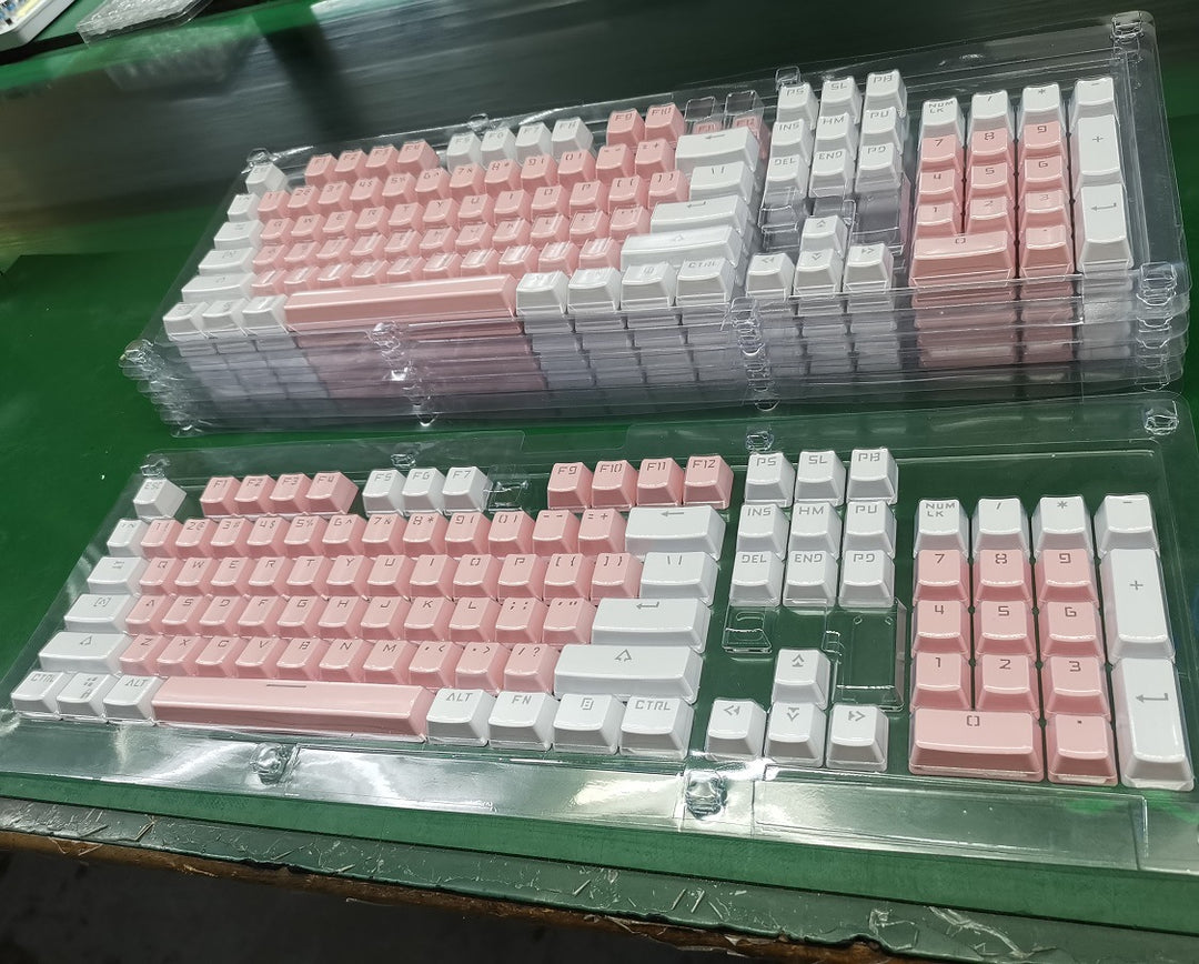 Mechanical gaming keyboard with retro-futuristic design Stornfield