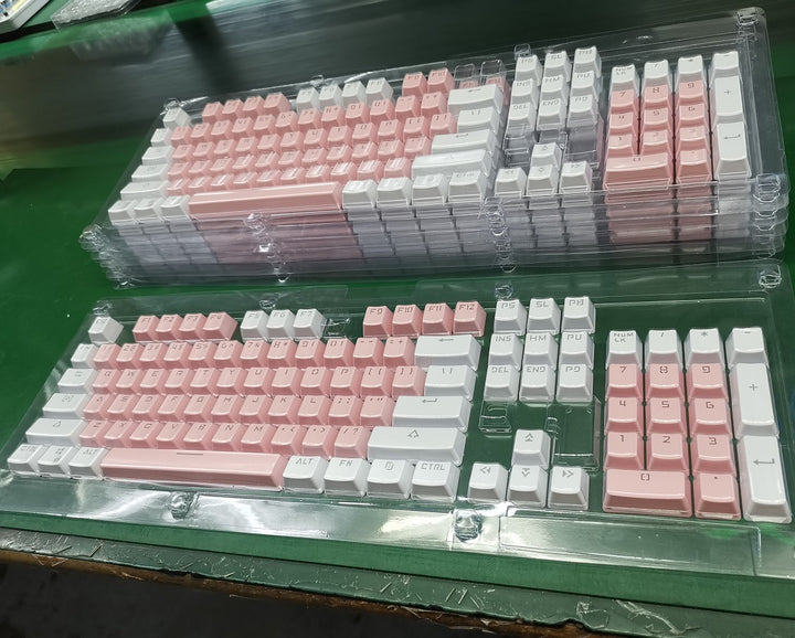 Mechanical gaming keyboard with retro-futuristic design Stornfield