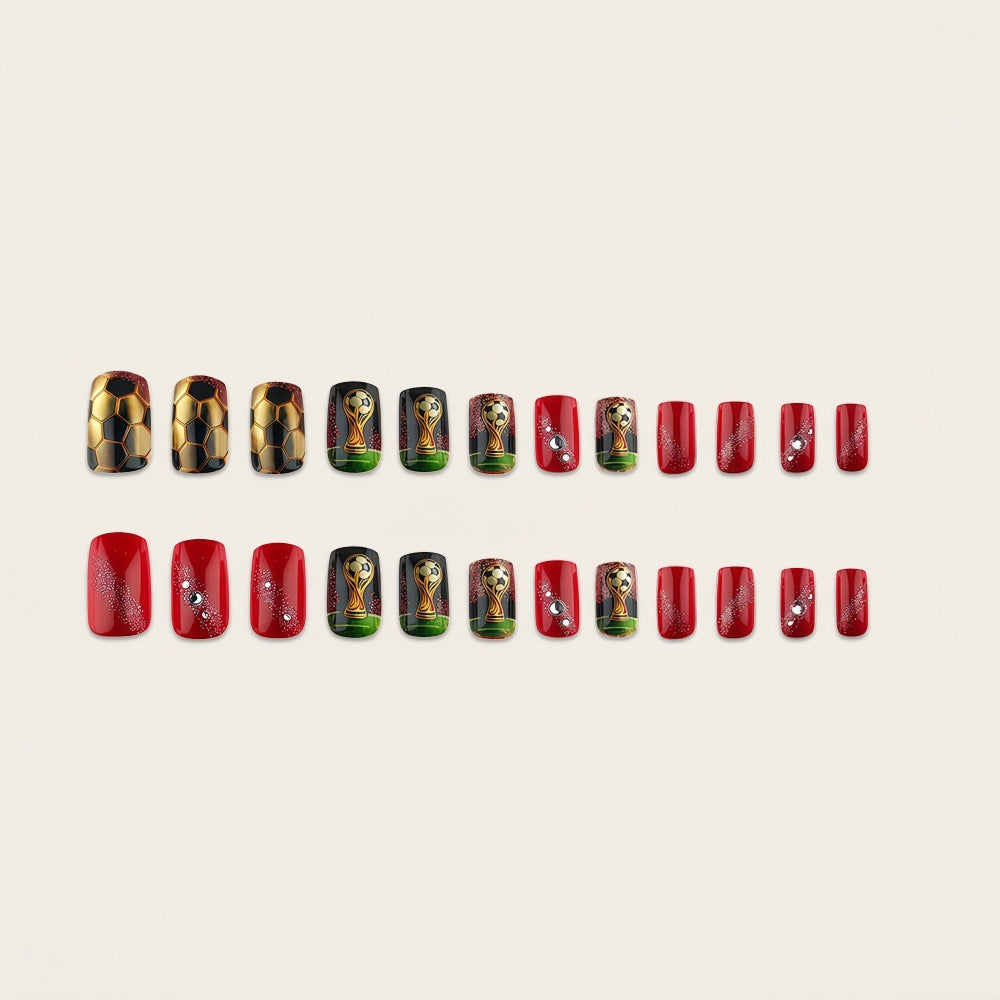Creative Football Nail Art Stornfield