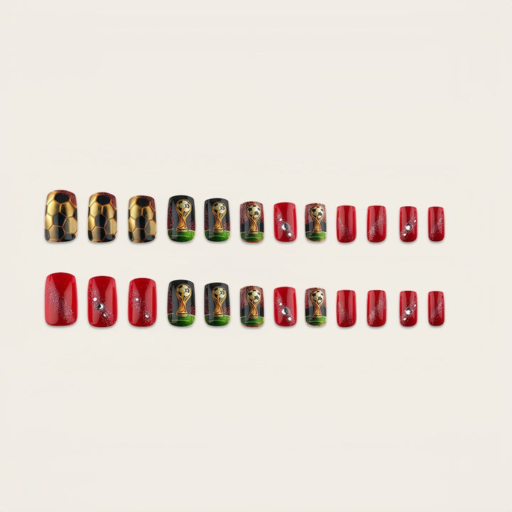 Creative Football Nail Art Stornfield