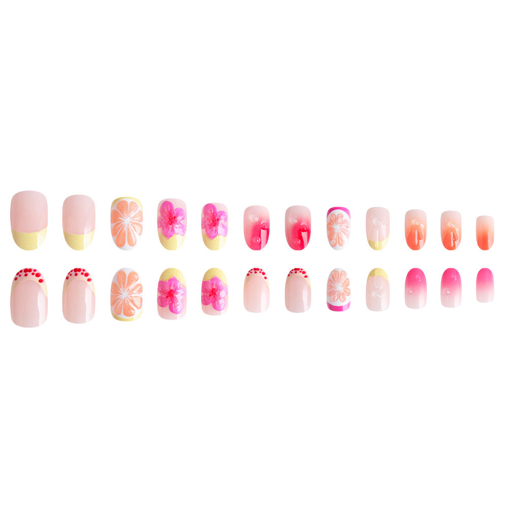 Tropical Floral Nail Art Set Stornfield