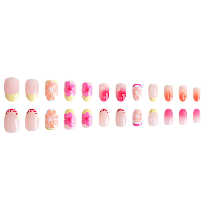 Tropical Floral Nail Art Set Stornfield
